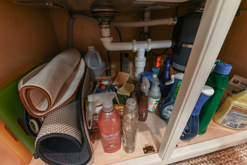 Large Traditional White Kitchen with Island, Stone Countertops & Desk Area