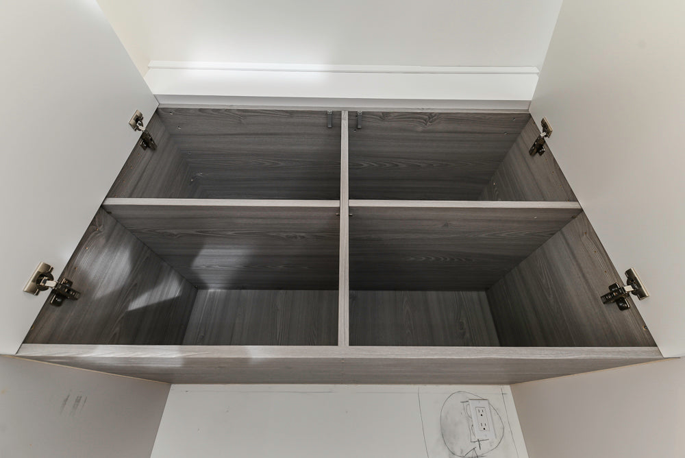 Large White Modern Kitchen with Island and Quartz Countertops