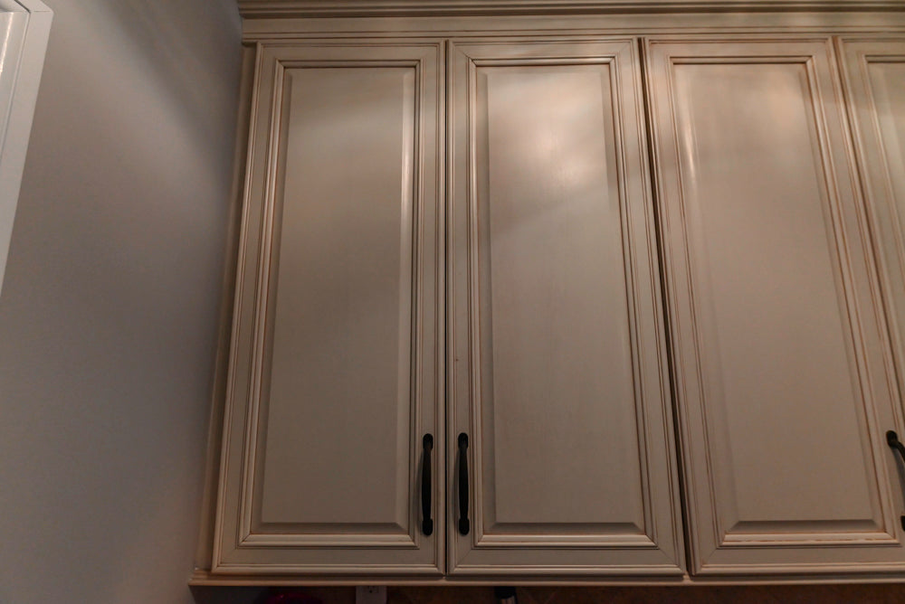 Schrock Traditional Cream Butler's Pantry with Granite Countertops