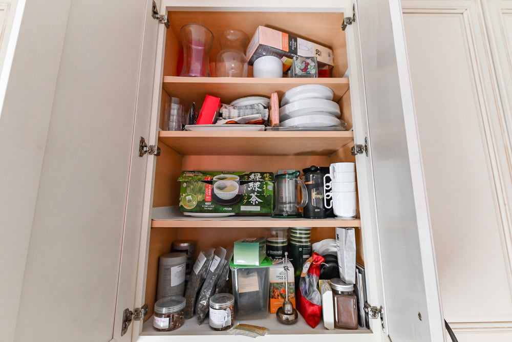 Schrock Traditional Cream Wet Bar with Granite Countertops
