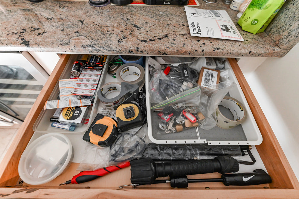 Schrock Traditional Cream Wet Bar with Granite Countertops