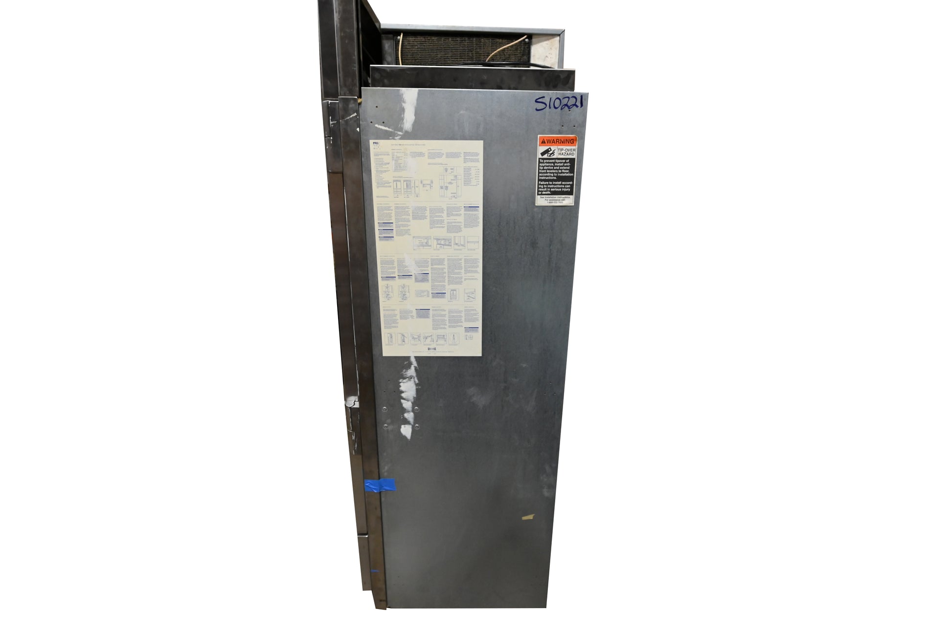 Sub-Zero 648PRO 48" Stainless Steel Side by Side Refrigerator