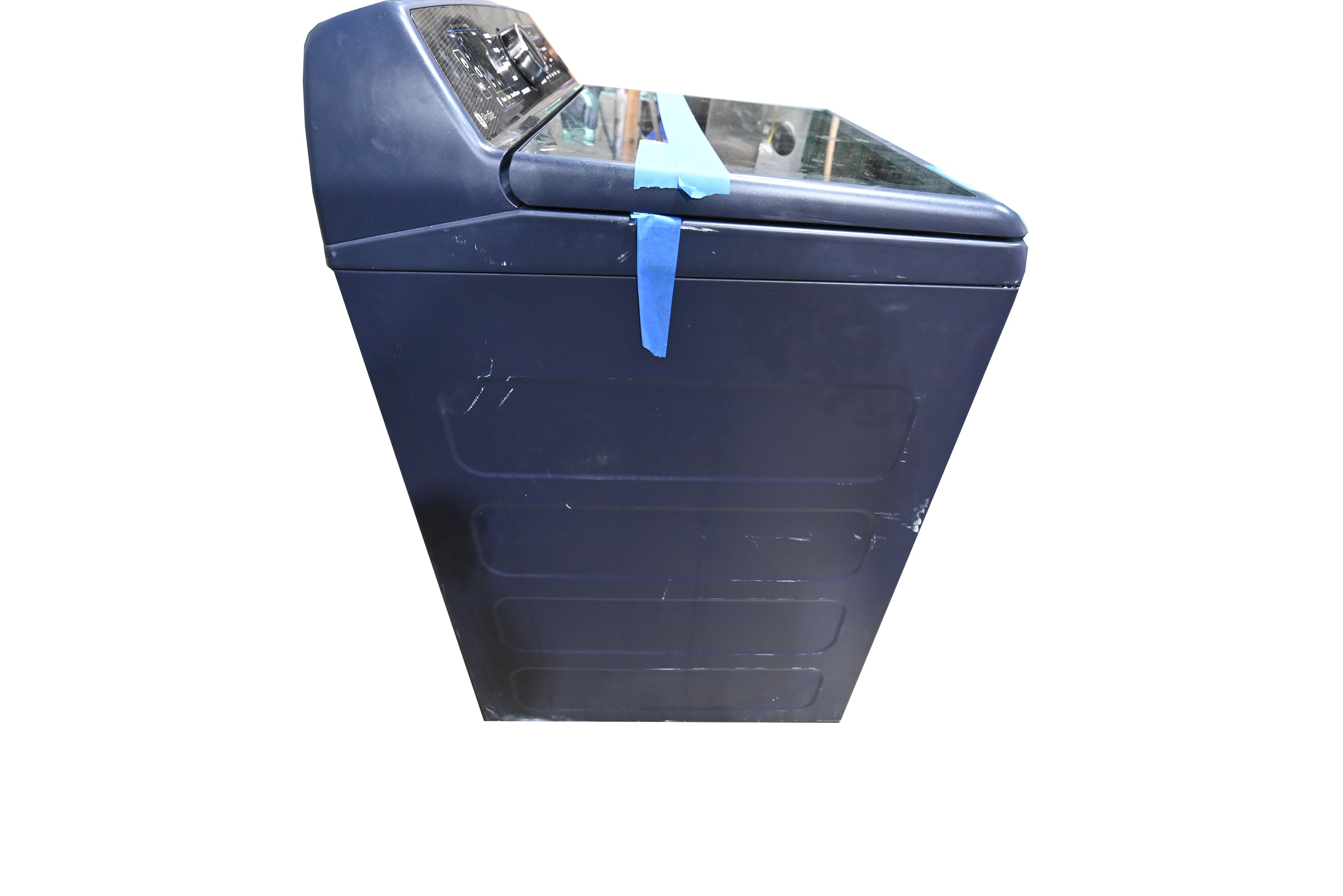 GE Profile PTW905BPTRS 28" Sapphire Blue Top Load Smart Washer