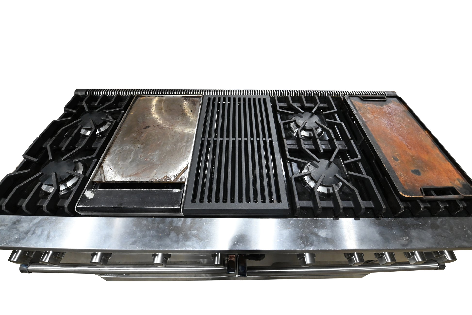 Viking VGCC5606GQSS 60" Stainless Steel Gas Range with Grill and Griddle