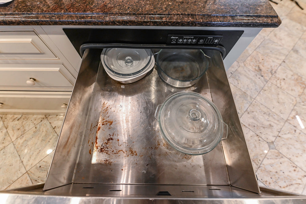 Form LTD Traditional Cream Kitchen with Island, Granite Countertops & Appliances