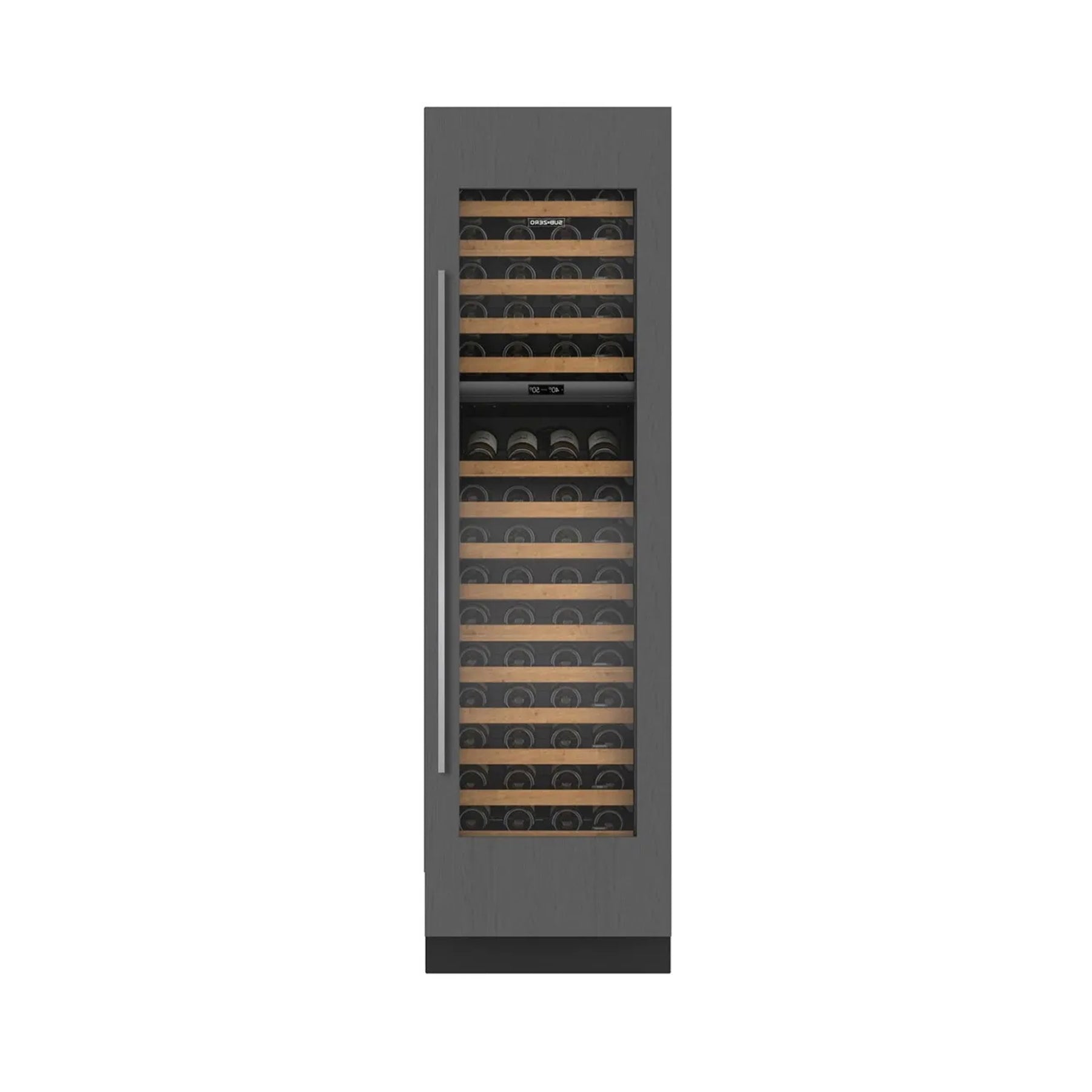 Sub-Zero DEC2450W 24" Panel Ready Dual Zone Smart Tall Wine Cooler 