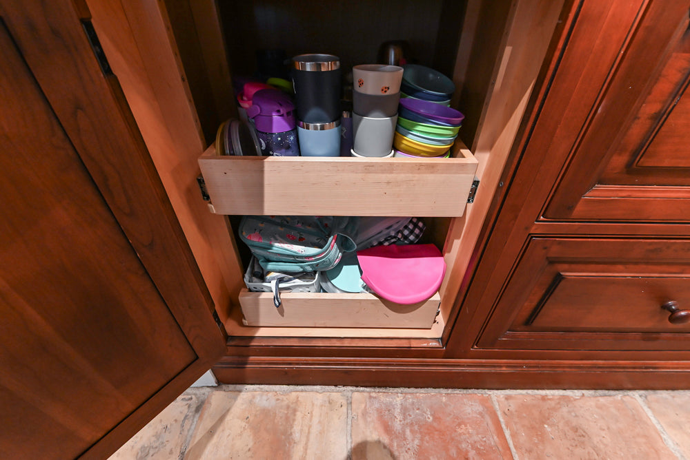 Premier Traditional Kitchen with Stainless Steel Island, Desk Area & Appliances