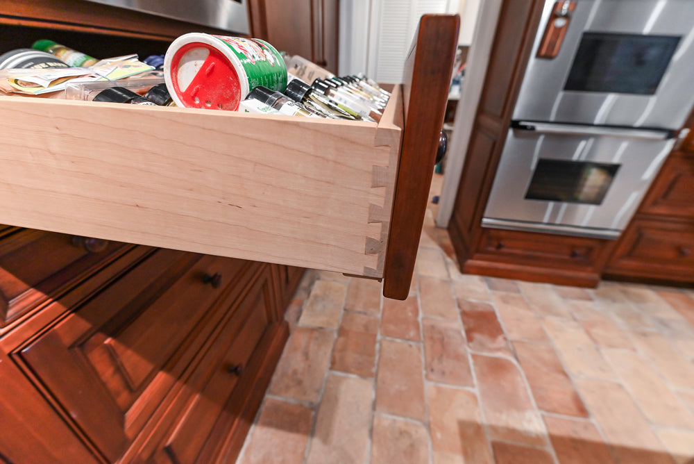 Premier Traditional Kitchen with Stainless Steel Island, Desk Area & Appliances