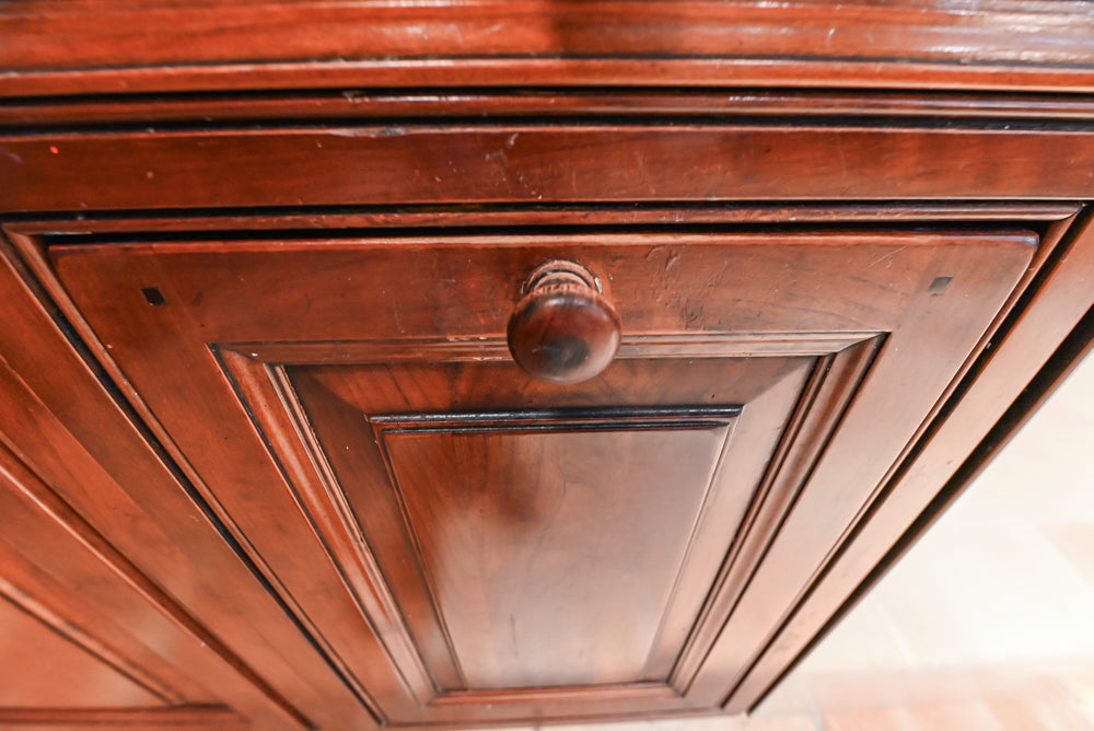 Premier Traditional Kitchen with Stainless Steel Island, Desk Area & Appliances