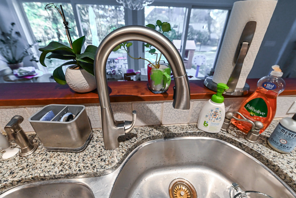 Premier Traditional Kitchen with Stainless Steel Island, Desk Area & Appliances