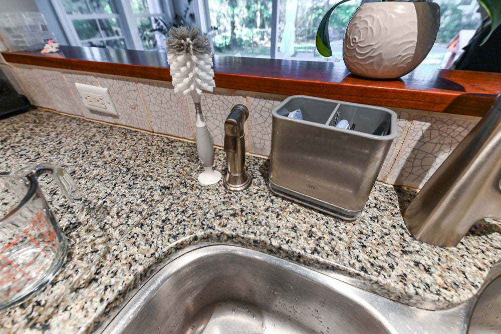 Premier Traditional Kitchen with Stainless Steel Island, Desk Area & Appliances