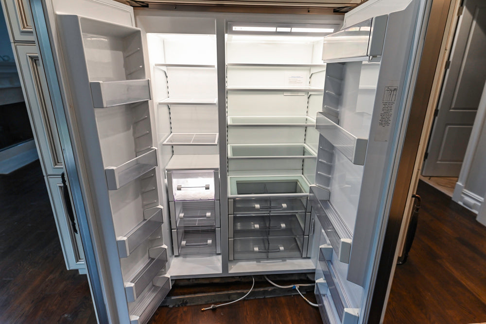 Kitchen Craft Traditional White Kitchen with Island, Granite Countertops & Appliances