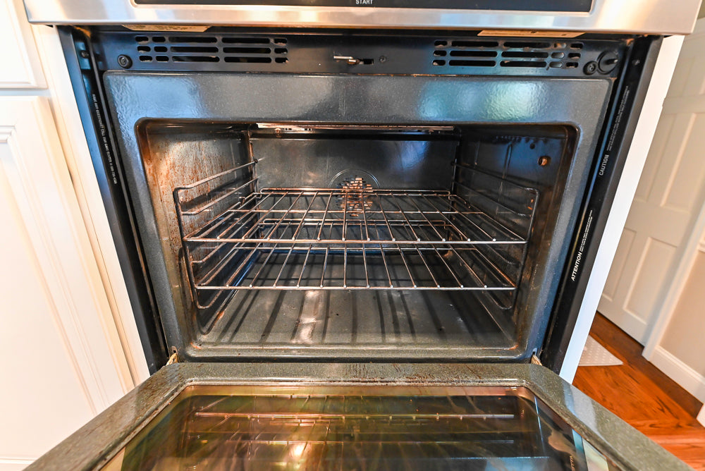 Traditional White Kitchen with Desk Area