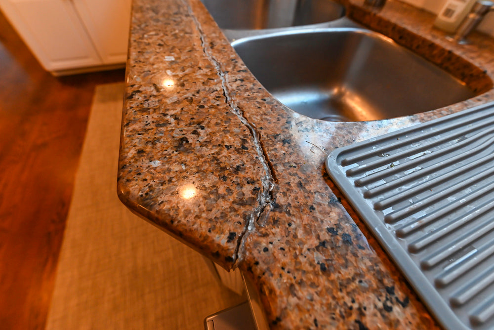Traditional White Kitchen with Desk Area