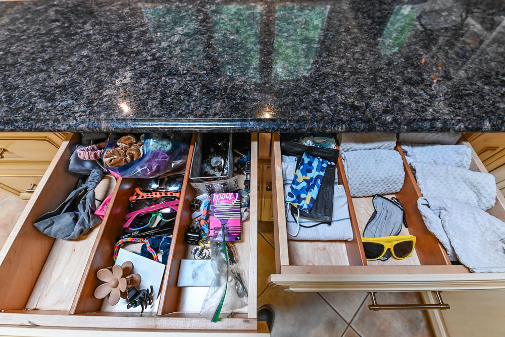 Millbrook Custom Traditional Cream Kitchen with Island, Granite Countertops & Appliances