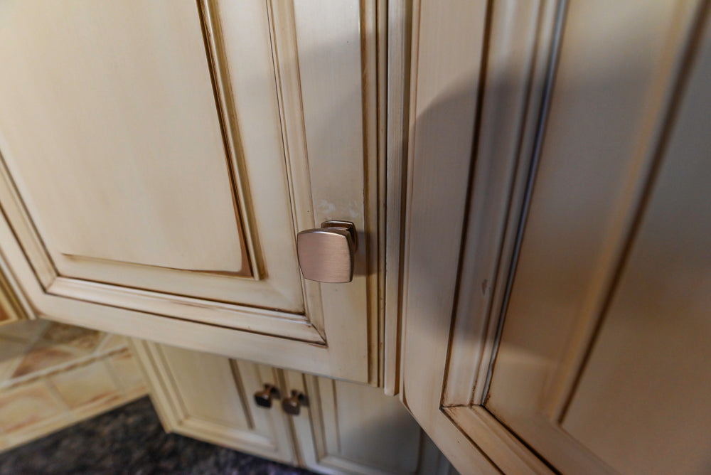 Millbrook Custom Traditional Cream Kitchen with Island, Granite Countertops & Appliances