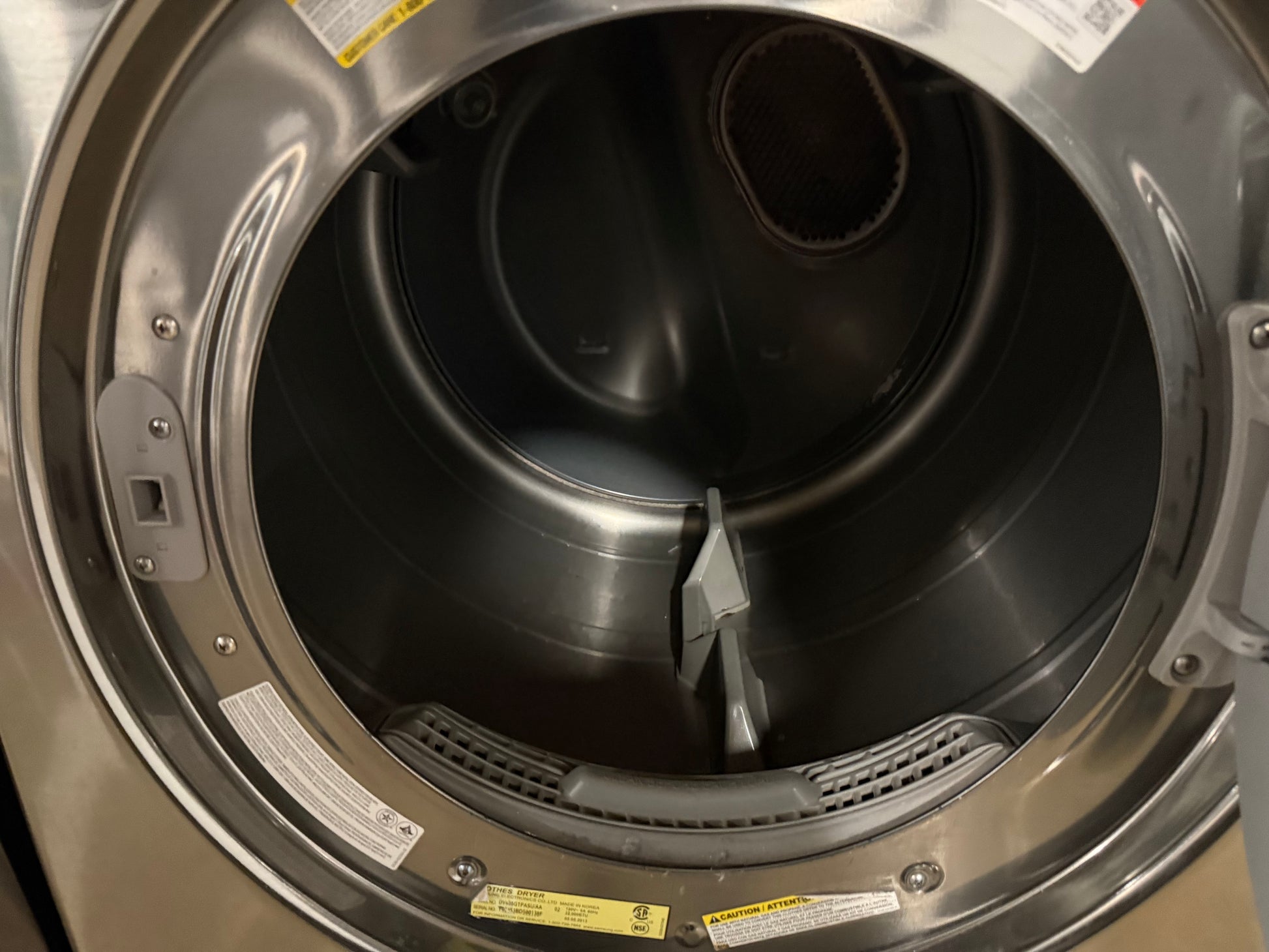 Samsung DV405GTPASU 27" Platinum Gas Dryer with Pedestal