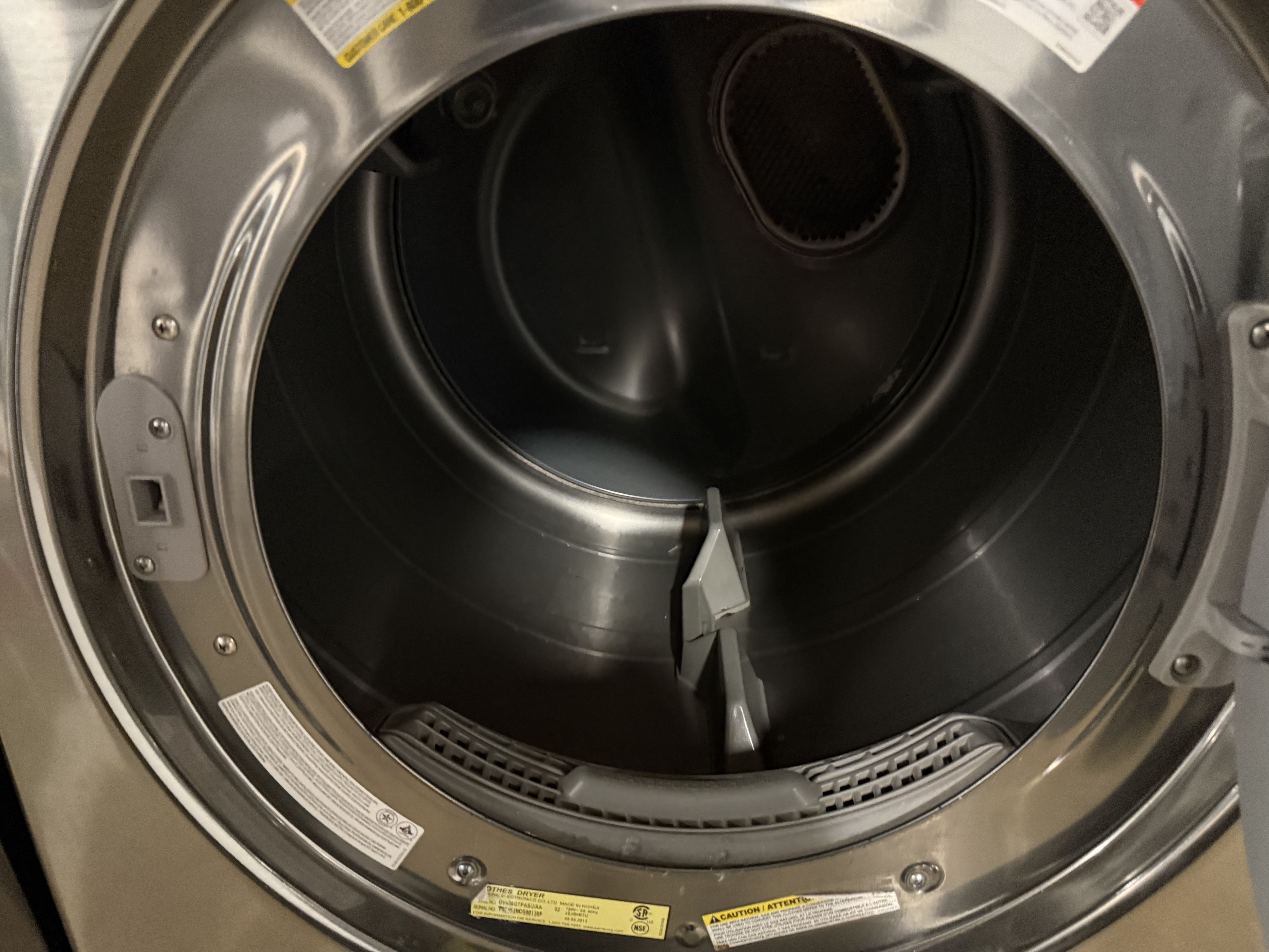 Samsung DV405GTPASU 27" Platinum Gas Dryer with Pedestal