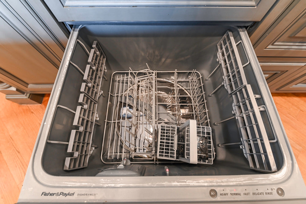 Kountry Kraft Traditional White Kitchen with Island, Granite Countertops & Appliances