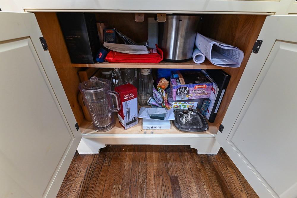 Signature Custom Cabinetry Traditional Cream Kitchen with Dry Bar and Desk Area