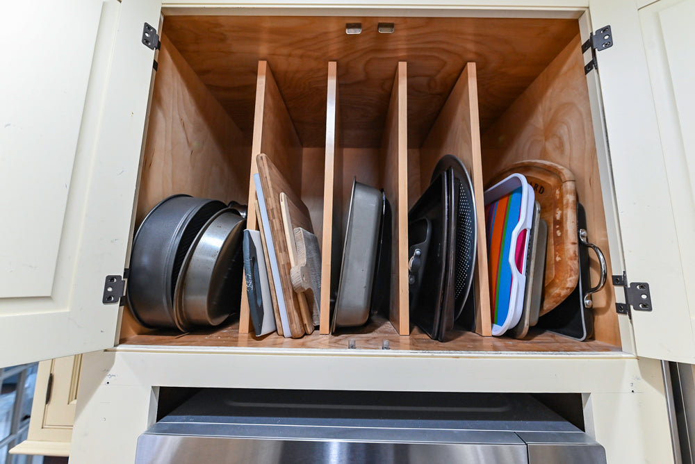 Signature Custom Cabinetry Traditional Cream Kitchen with Dry Bar and Desk Area