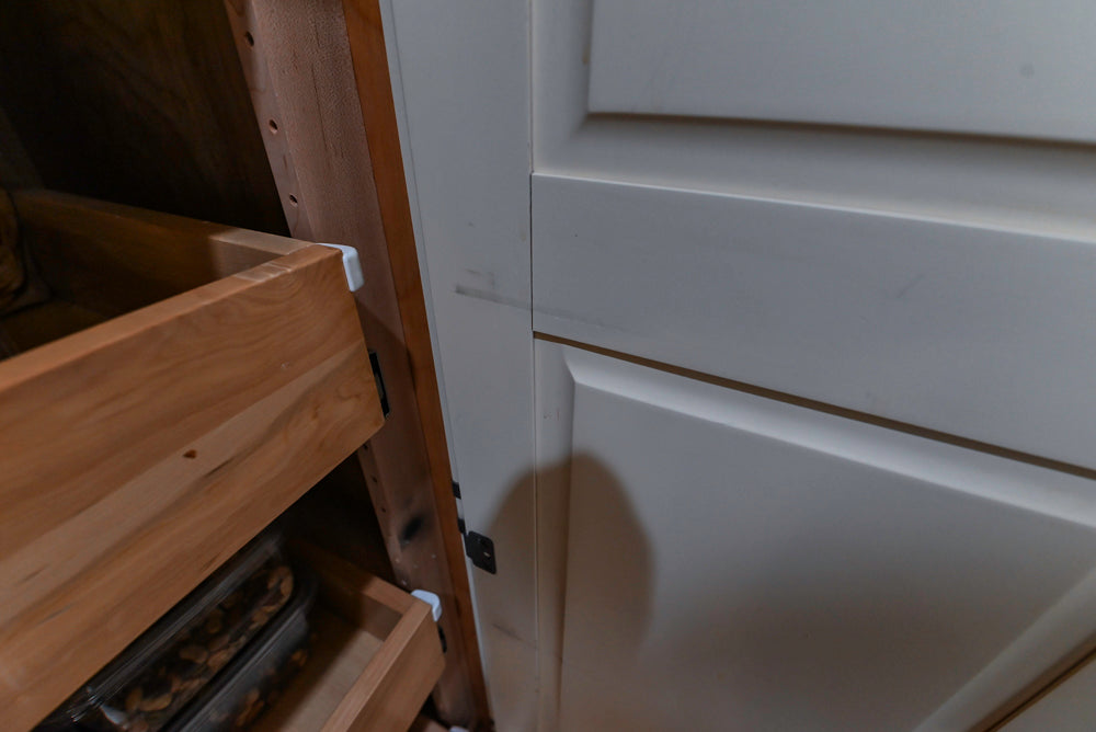 Signature Custom Cabinetry Traditional Cream Kitchen with Dry Bar and Desk Area