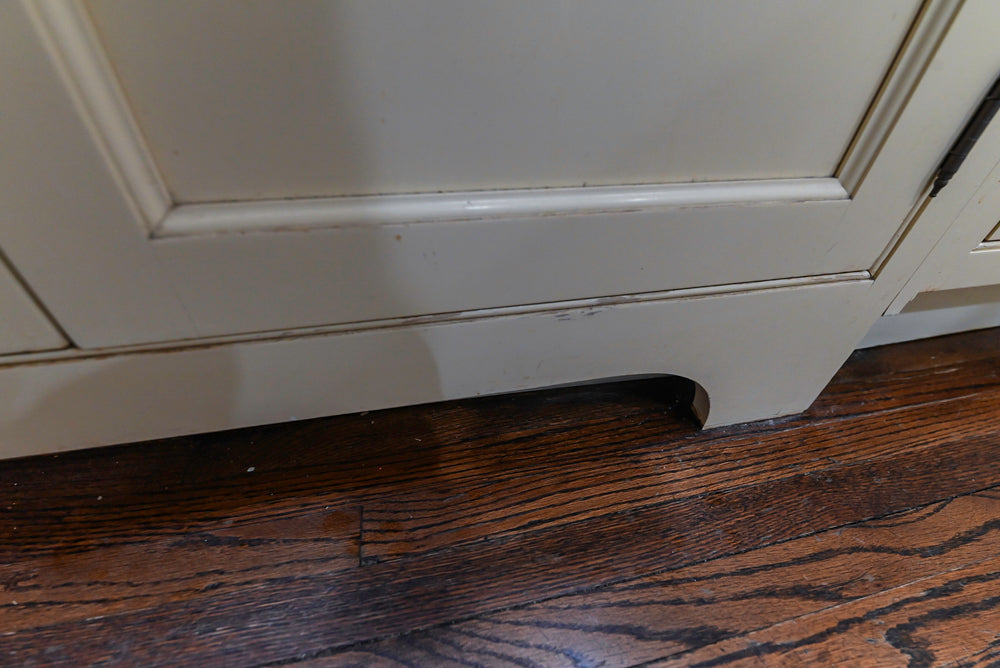 Signature Custom Cabinetry Traditional Cream Kitchen with Dry Bar and Desk Area