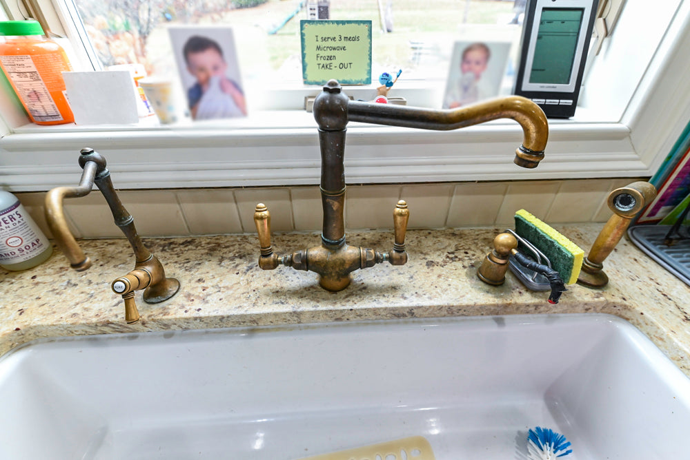 Signature Custom Cabinetry Traditional Cream Kitchen with Dry Bar and Desk Area