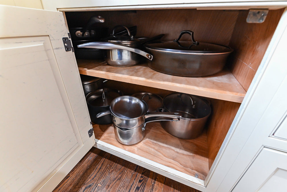 Signature Custom Cabinetry Traditional Cream Kitchen with Dry Bar and Desk Area