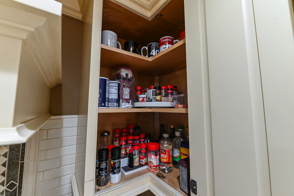 Signature Custom Cabinetry Traditional Cream Kitchen with Dry Bar and Desk Area