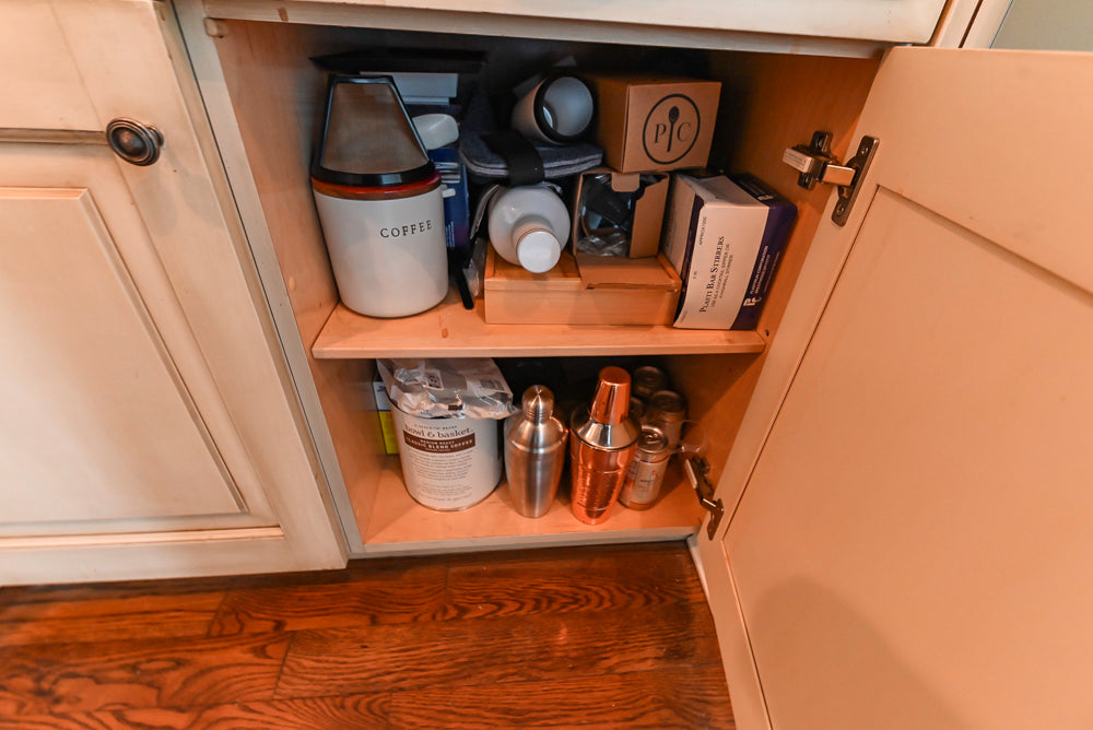 Traditional Cream Kitchen with Island, Wet Bar, Marble Countertops & Appliances