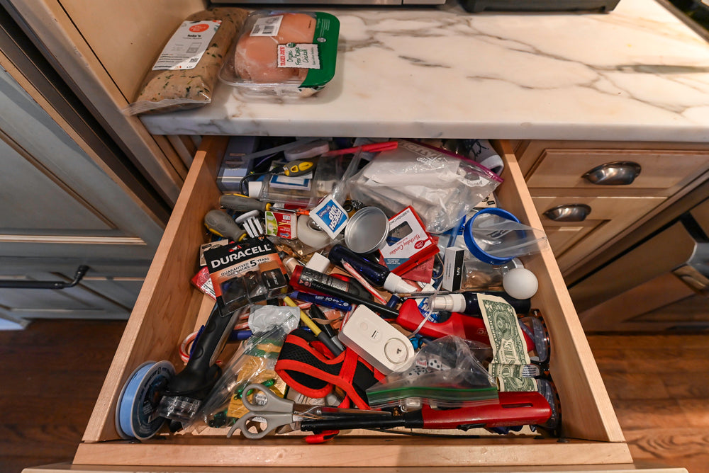 Traditional Cream Kitchen with Island, Wet Bar, Marble Countertops & Appliances