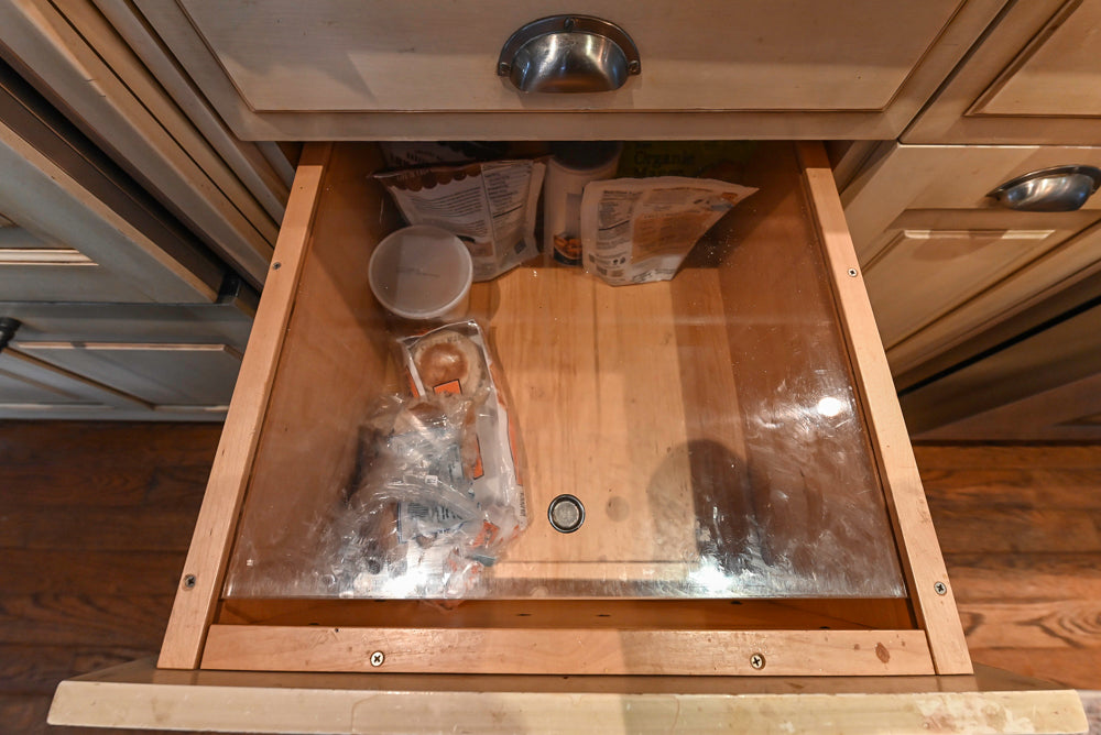 Traditional Cream Kitchen with Island, Wet Bar, Marble Countertops & Appliances