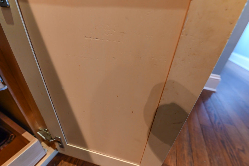 Traditional Cream Kitchen with Island, Wet Bar, Marble Countertops & Appliances