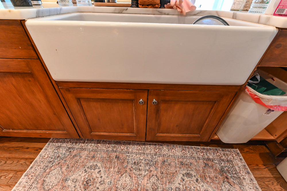 Traditional Cream Kitchen with Island, Wet Bar, Marble Countertops & Appliances