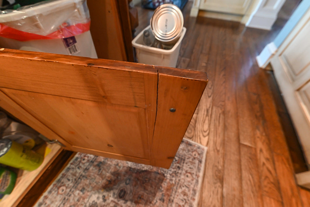 Traditional Cream Kitchen with Island, Wet Bar, Marble Countertops & Appliances