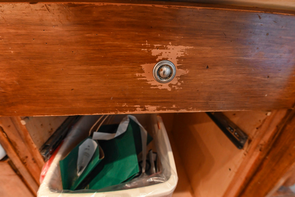 Traditional Cream Kitchen with Island, Wet Bar, Marble Countertops & Appliances