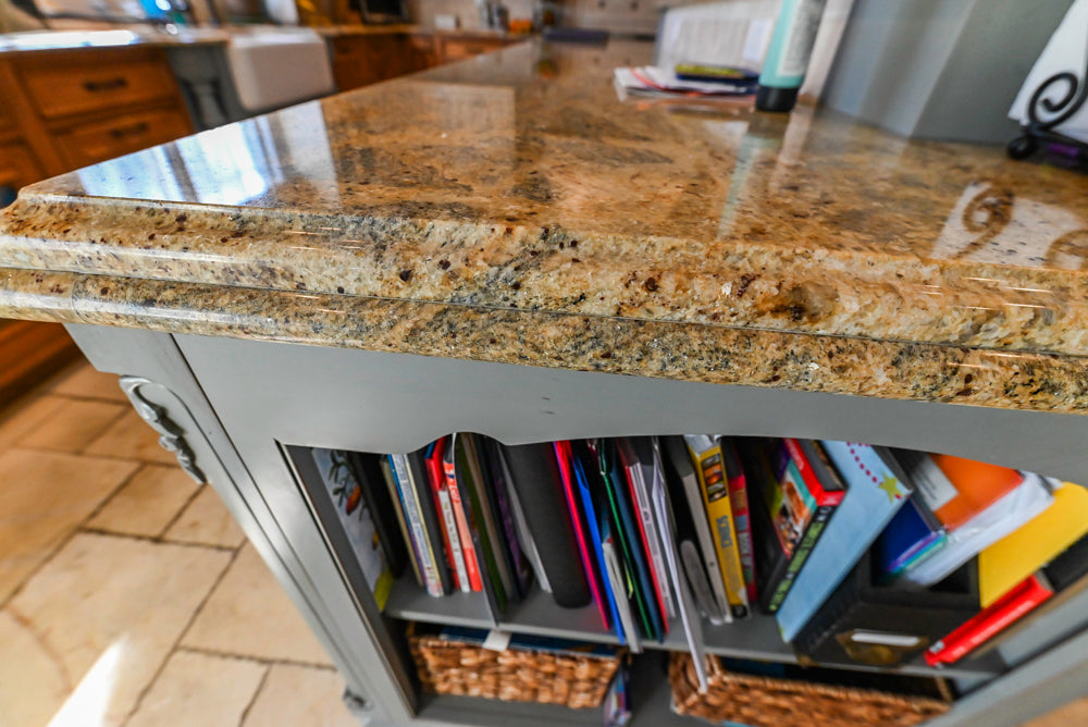 Signature Custom Cabinetry Traditional Multi-Tone Kitchen with Island, Dry Bar & Appliances