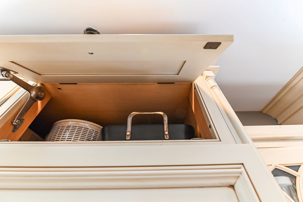 Signature Custom Cabinetry Traditional Multi-Tone Kitchen with Island, Dry Bar & Appliances