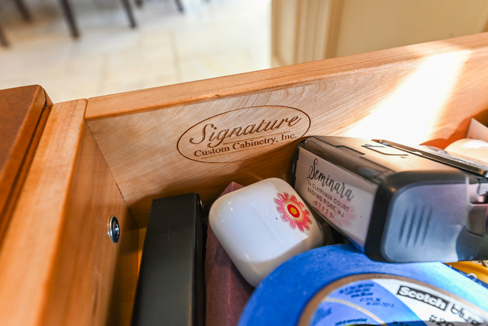 Signature Custom Cabinetry Traditional Multi-Tone Kitchen with Island, Dry Bar & Appliances