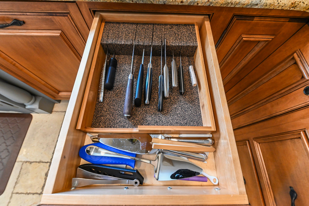 Signature Custom Cabinetry Traditional Multi-Tone Kitchen with Island, Dry Bar & Appliances