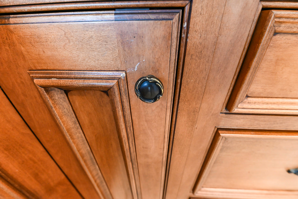 Signature Custom Cabinetry Traditional Multi-Tone Kitchen with Island, Dry Bar & Appliances
