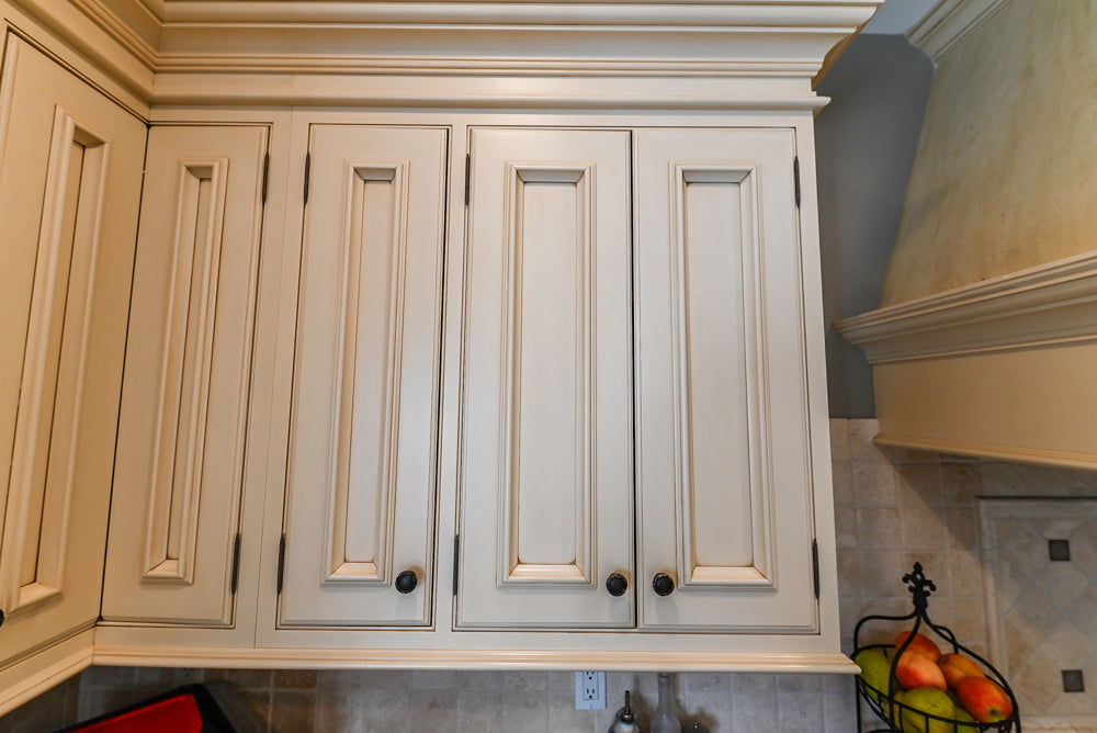 Signature Custom Cabinetry Traditional Multi-Tone Kitchen with Island, Dry Bar & Appliances