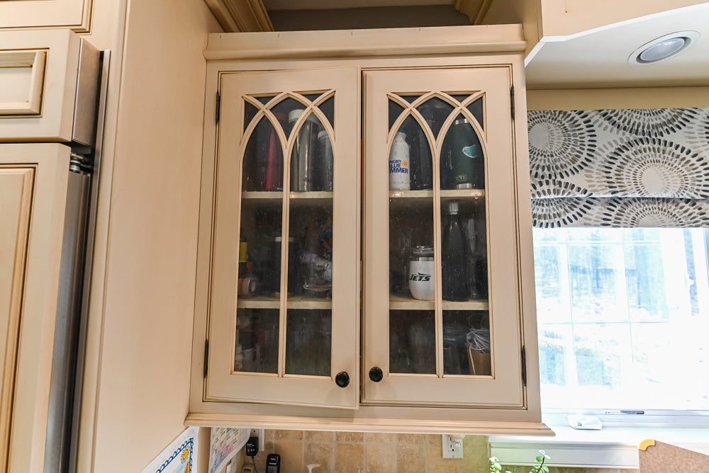 Signature Custom Cabinetry Traditional Multi-Tone Kitchen with Island, Dry Bar & Appliances