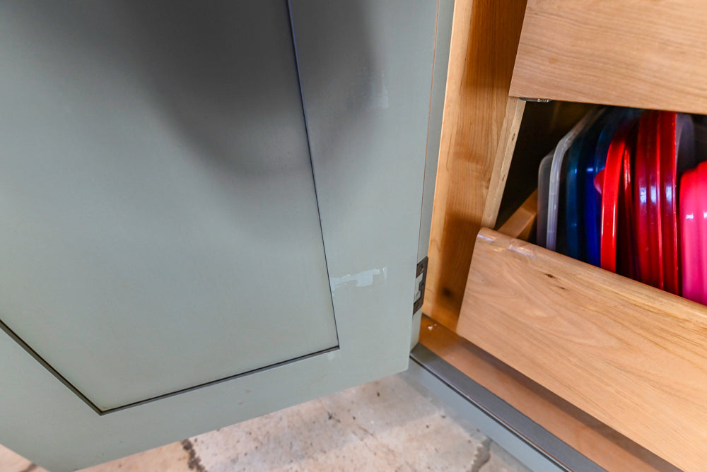 Signature Custom Cabinetry Traditional Multi-Tone Kitchen with Island, Dry Bar & Appliances