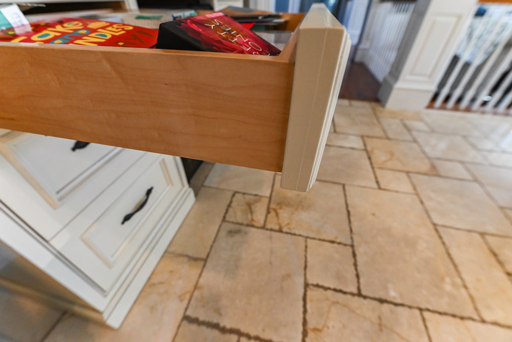 Signature Custom Cabinetry Traditional Multi-Tone Kitchen with Island, Dry Bar & Appliances