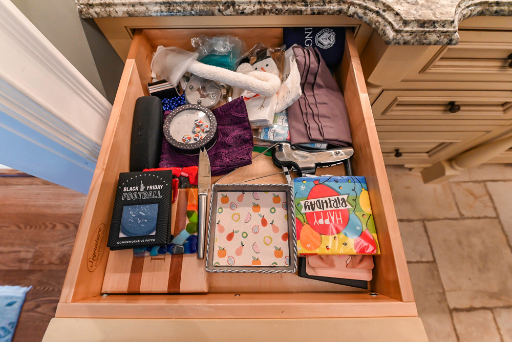 Signature Custom Cabinetry Traditional Light Brown Butler's Pantry with Prep Sink