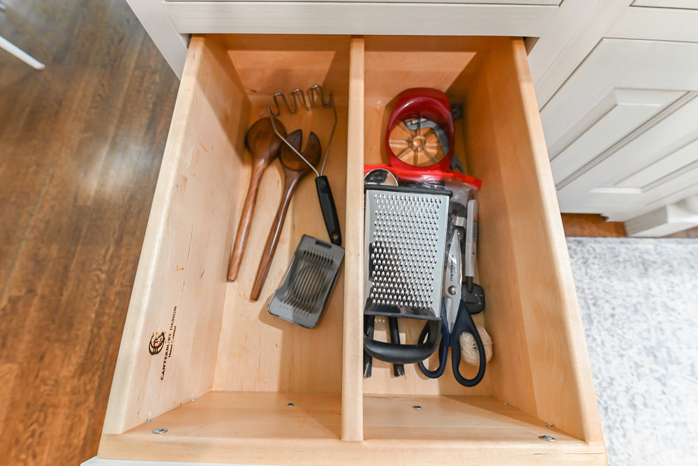 Canterbury Traditional White Kitchen with Island, Marble Countertops and La Cornue Range with Matching Hood