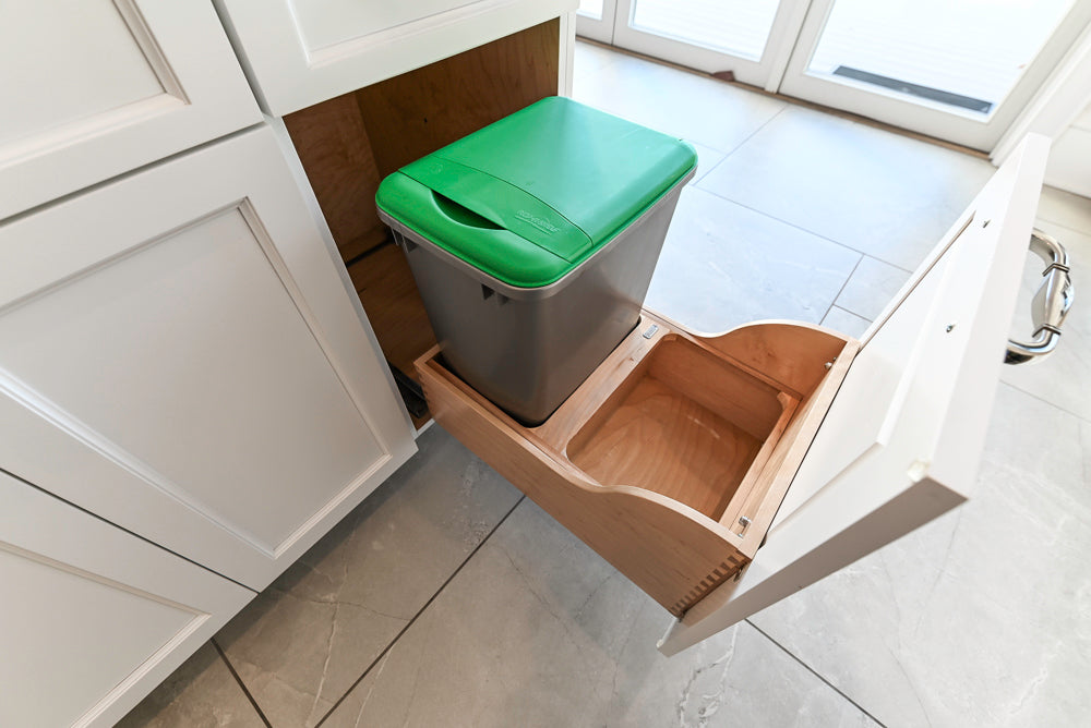 Gemcraft Traditional White Double Island Kitchen with Marble Countertops