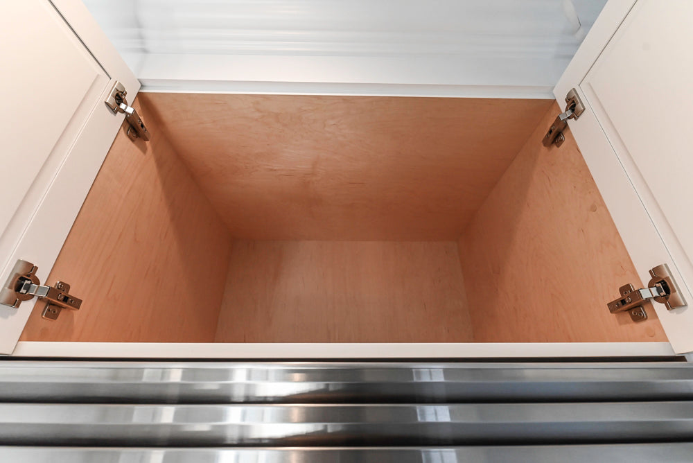 Gemcraft Traditional White Double Island Kitchen with Marble Countertops